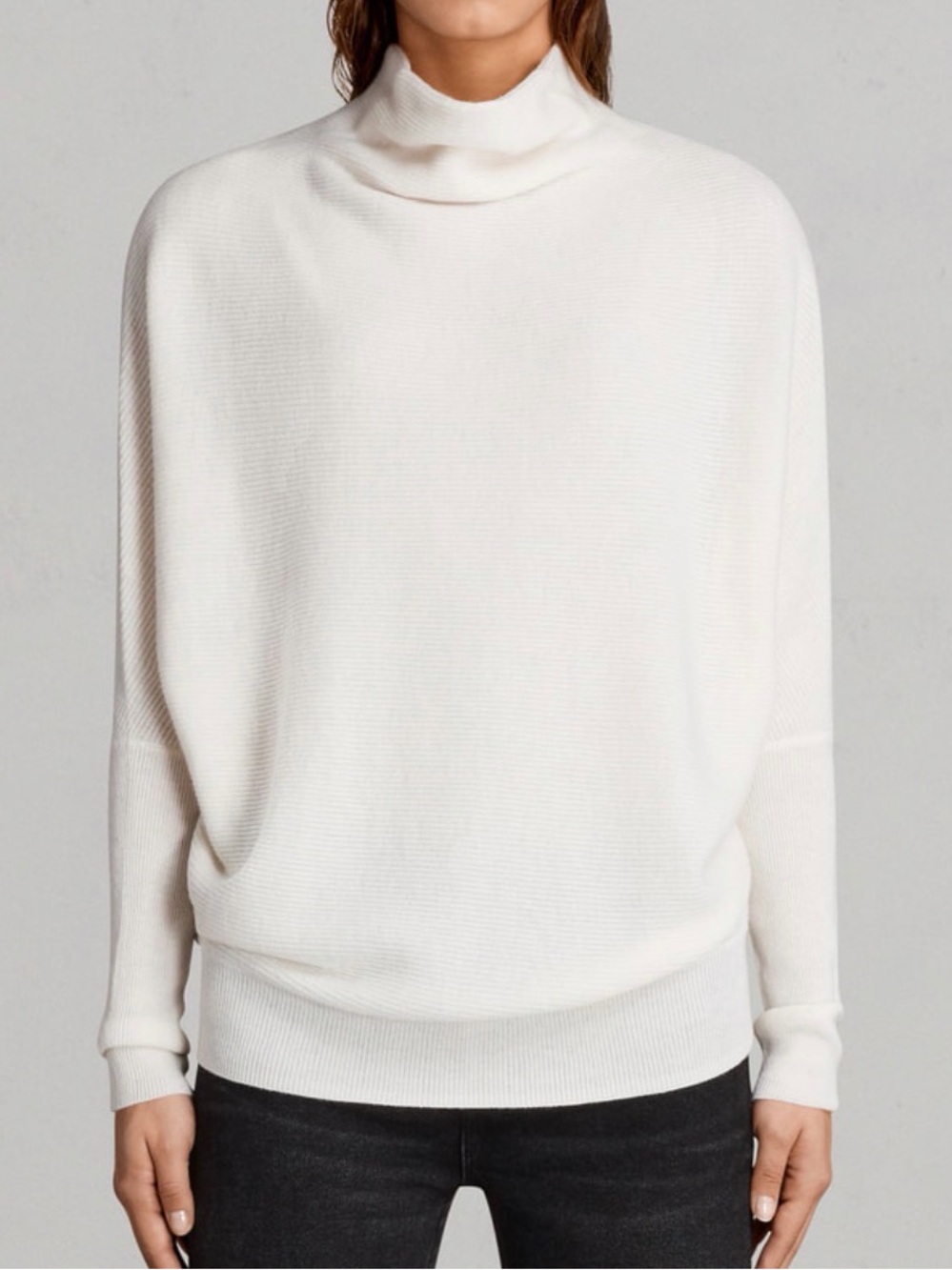 All saints Ridley cashmere blend Classic Turtleneck Sweater - Women's